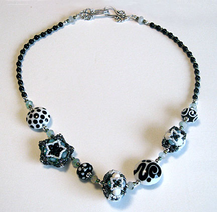 Black and White Necklace