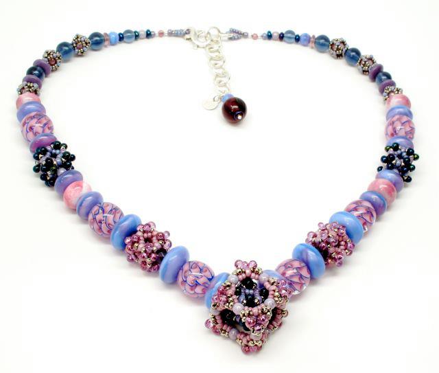 Infinity Ubercube Necklace in Pink