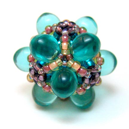 Balloon Box Beaded Bead